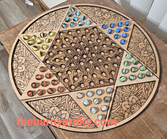 Chinese Checkers Marble Game