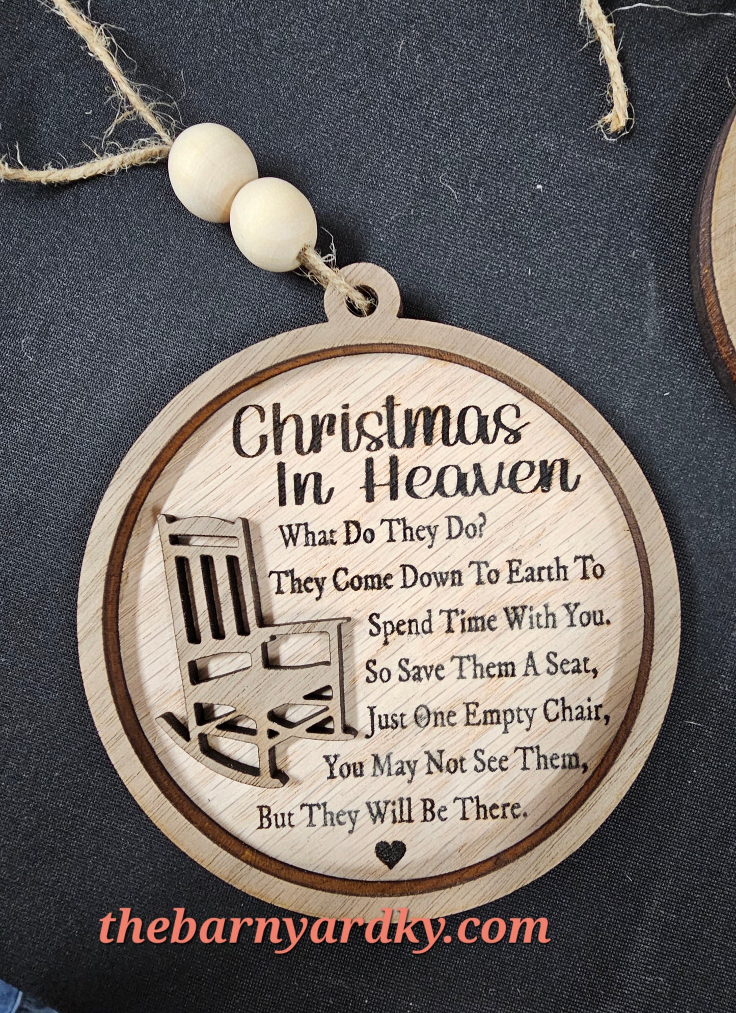 UNFINISHED Christmas in Heaven Ornament DIY