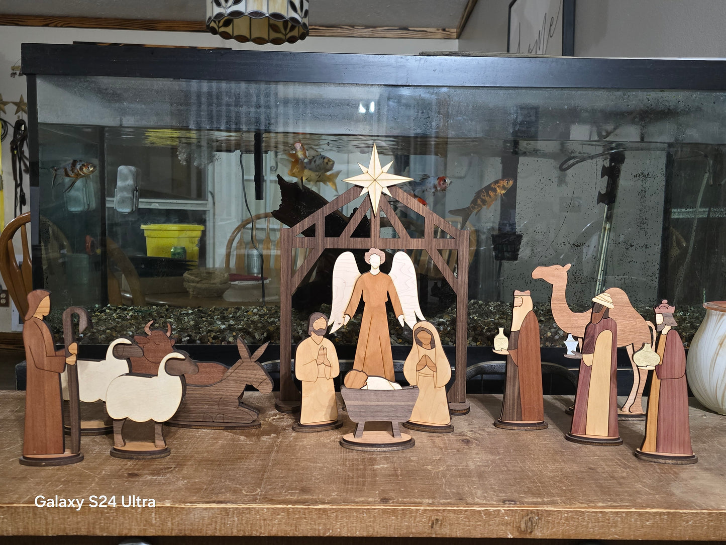 Nativity scene 14 piece set