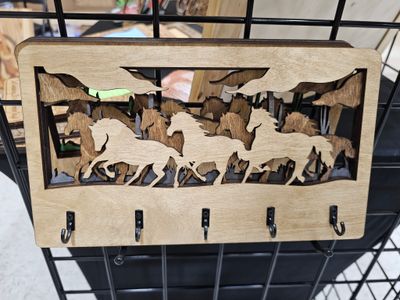 Wild Horses Key Rack